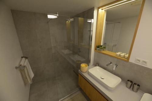 Koupelna v ubytování Apartman D304