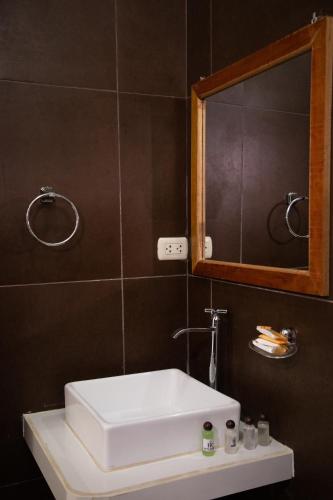 Ένα μπάνιο στο Hotel Rulman