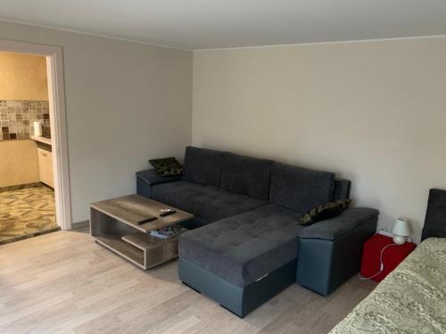 Posezení v ubytování Rusnės Apartamentai