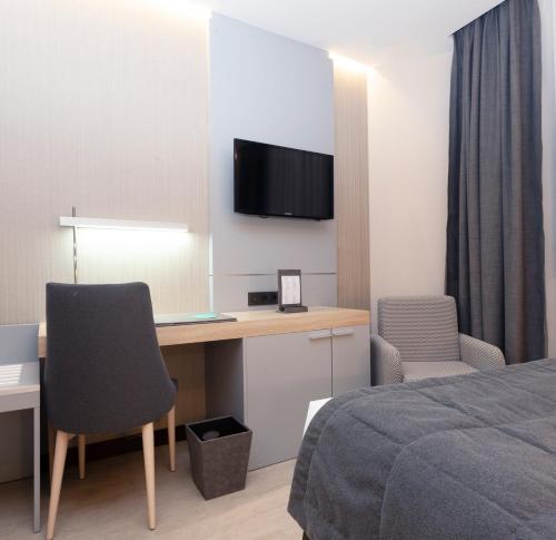Μια τηλεόραση ή/και κέντρο ψυχαγωγίας στο Hotel Liabeny
