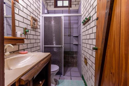 Ένα μπάνιο στο Punta Canoa cabanas