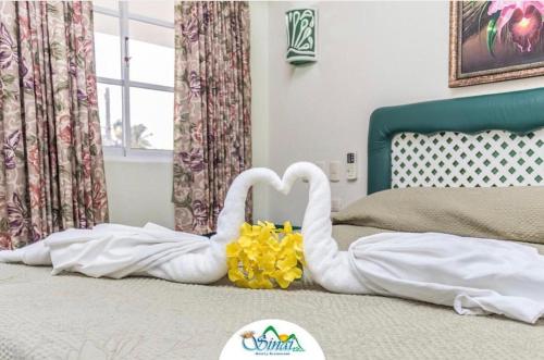 Hotel Sinaiにあるベッド