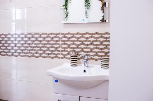 Kúpeľňa v ubytovaní Voal Apartamenty
