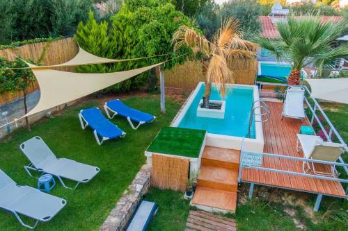 Πισίνα στο ή κοντά στο Chania Green House 2