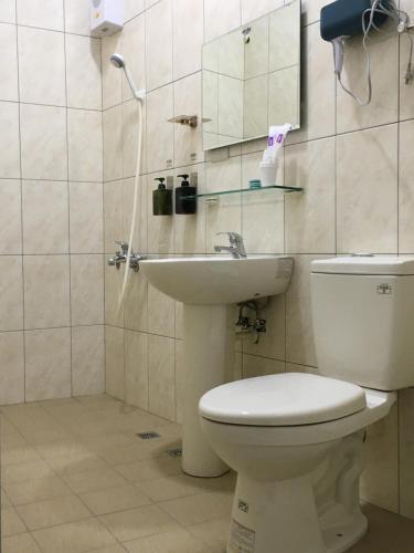 Koupelna v ubytování 瑞恒行館Reui Heng Guesthouse