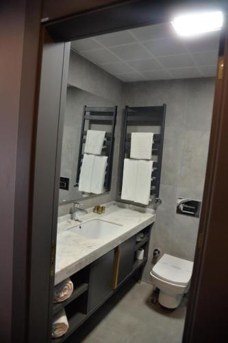 Ванная комната в Trendlife Hotels Uludağ ALL INCLUSIVE