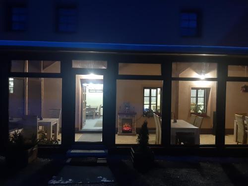 Patio nebo venkovní prostory v ubytování Wellness Penzion Stonozka