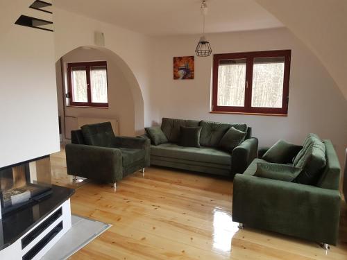 Posezení v ubytování Vila Breza