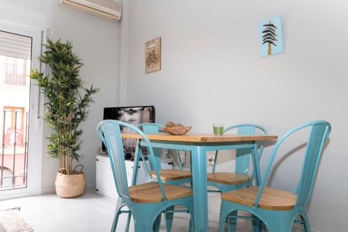 A seating area at Apartamento Melina Arlu - Barrio La Victoria