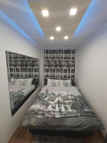 Cama o camas de una habitación en City Lux Free Garage