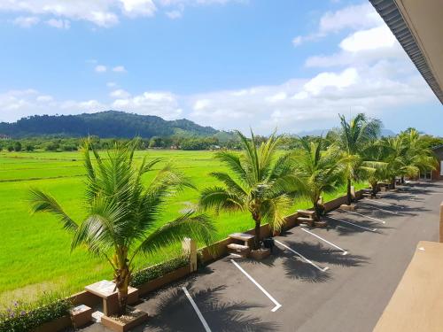 Landskap semula jadi dekat dengan hotel