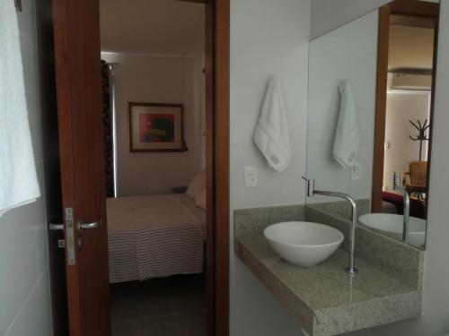 Phòng tắm tại Pátio Floriparadise