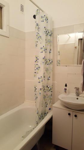 Kúpeľňa v ubytovaní Best Apartment Naukova