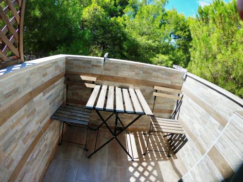 A balcony or terrace at Max B&B Fiera