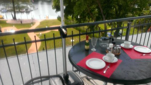 Μπαλκόνι ή βεράντα στο Haus am See