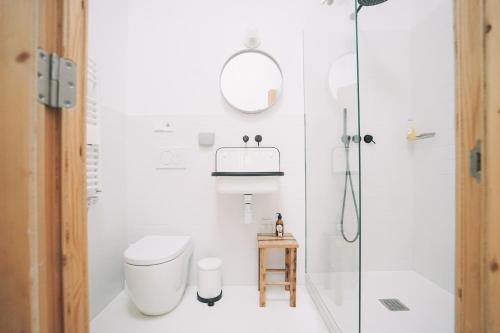 Koupelna v ubytování Hotel Hevresac Singular & Small