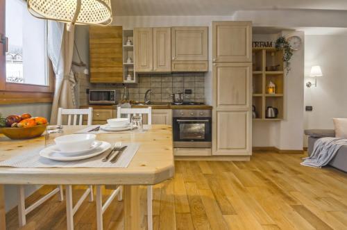 Dapur atau dapur kecil di Villa Recla