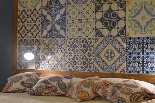 Letto o letti in una camera di Centro Sicilia Rooms-Suites & Terrace