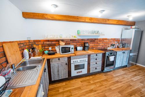 Dapur atau dapur kecil di Agroturystyka "Dobre czasy"