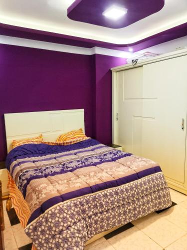Postel nebo postele na pokoji v ubytování Leila casa