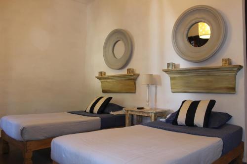 Χώρος καθιστικού στο Hotel Real de Piedra