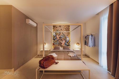 Posteľ alebo postele v izbe v ubytovaní Marla's boutique rooms