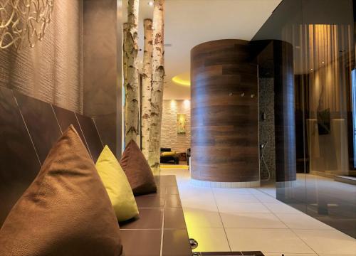 Coin salon dans l'établissement BLOCK Hotel & Living