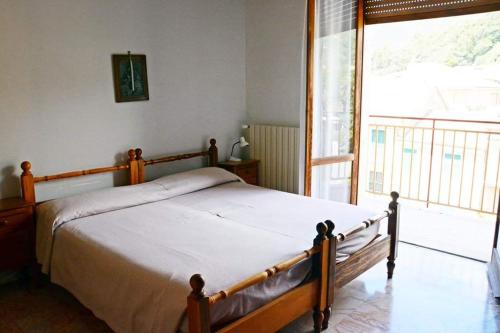 Katil atau katil-katil dalam bilik di Casa del pescatore