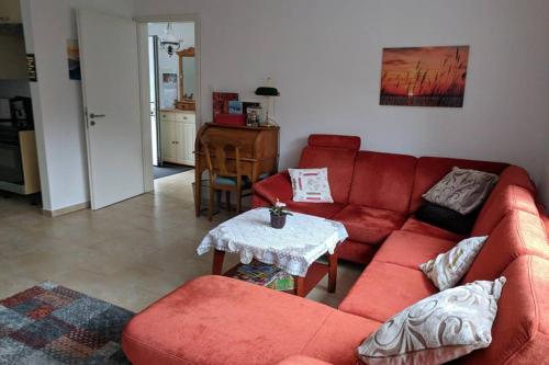 Posezení v ubytování Ferienwohnung Huber in Utting am Ammersee