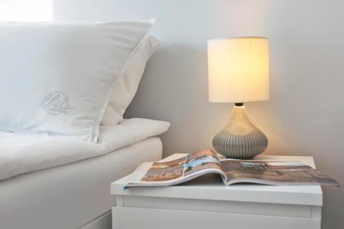 Χώρος καθιστικού στο Elite Apartments Marine Suite