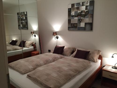Postel nebo postele na pokoji v ubytování Apartment Ines