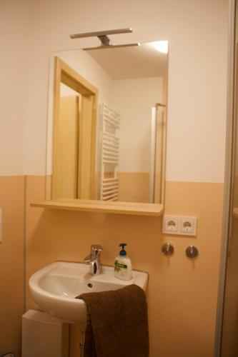 Ένα μπάνιο στο Ferienhaus Kiara