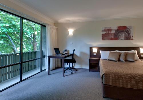 Voodi või voodid majutusasutuse ibis Styles Canberra Tall Trees toas