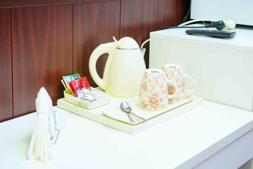 Принадлежности для чая и кофе в Хостел Астра на Басманной