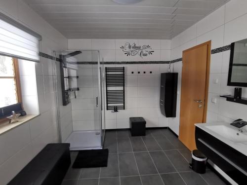 Kúpeľňa v ubytovaní Alpen-Chalet Ehrwald