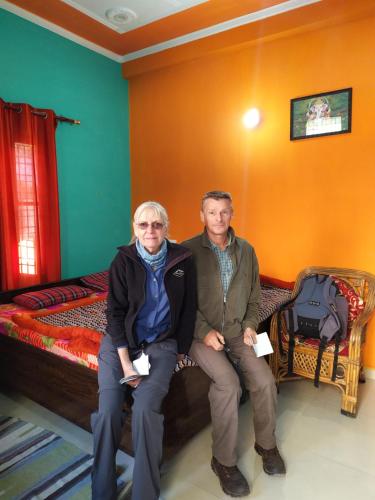 Posezení v ubytování Anjali Home Stay