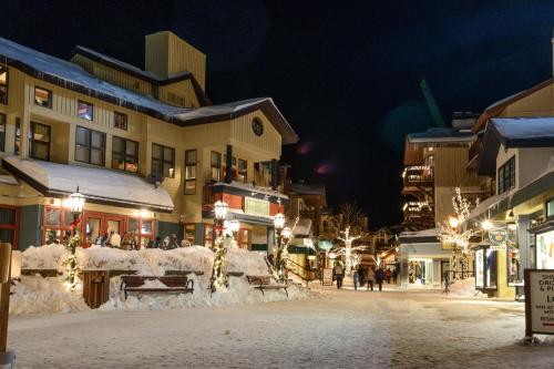 Long Trail House Condominiums at Stratton Mountain Resort v zimě