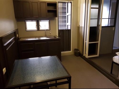 Dapur atau dapur kecil di Hotel Snow Angeles
