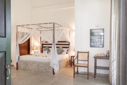 Villa Nilnaraにあるベッド