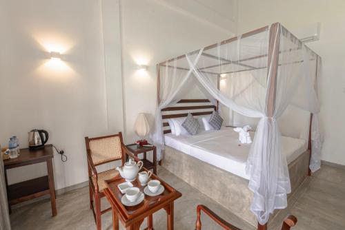 Villa Nilnaraにあるベッド