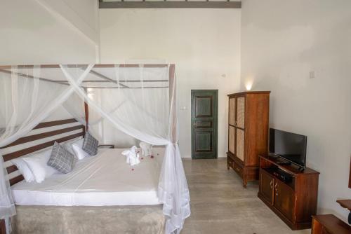 Villa Nilnaraにあるベッド