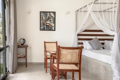 Villa Nilnaraにあるベッド