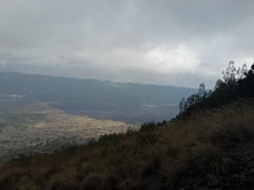 a view of a valley from the top of a hill at Pier26 Bali Homestay in Nusa Dua