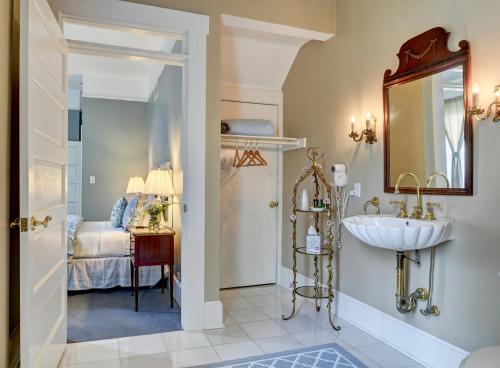 Ένα ή περισσότερα κρεβάτια σε δωμάτιο στο Prairie Guest House