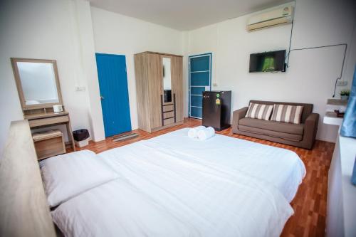 Postel nebo postele na pokoji v ubytování Hip Home at Hod