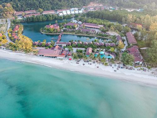 Ett flygfoto av Klong Prao Resort - SHA Extra Plus