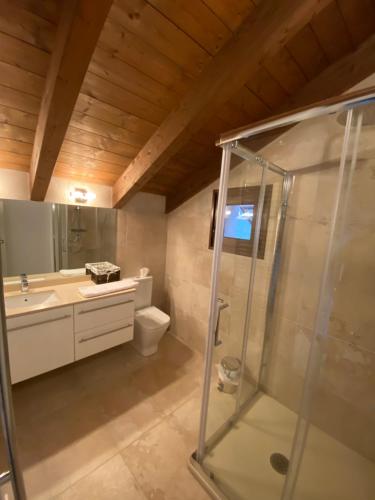A bathroom at Casa Migalet