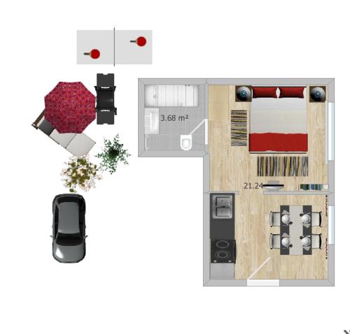 Plano de Apart Raich