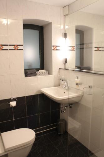 Ένα μπάνιο στο Hotel Villa Sommer