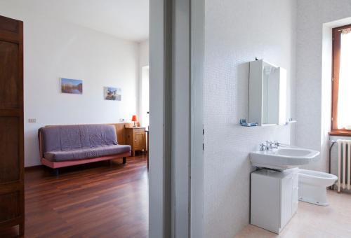 Salle de bains dans l'établissement Villa Presolana